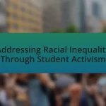 Addressing Racial Inequality Through Student Activism