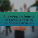 Analyzing the Impact of Campus Policies on Student Activism