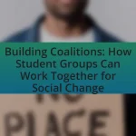 Building Coalitions: How Student Groups Can Work Together for Social Change