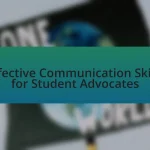 Effective Communication Skills for Student Advocates