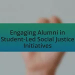 Engaging Alumni in Student-Led Social Justice Initiatives