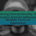 Exploring Intersectionality: How Student Activism Addresses Multiple Forms of Oppression