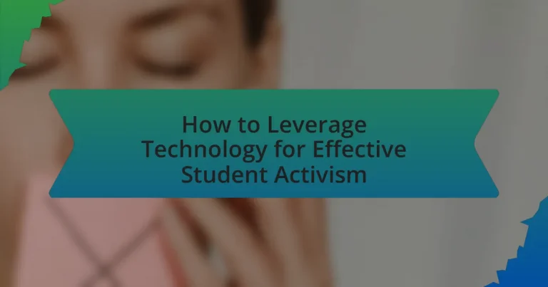 How to Leverage Technology for Effective Student Activism