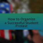 How to Organize a Successful Student Protest