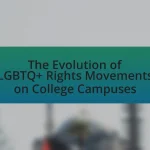 The Evolution of  Rights Movements on College Campuses