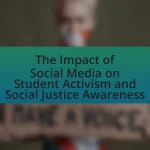 The Impact of Social Media on Student Activism and Social Justice Awareness