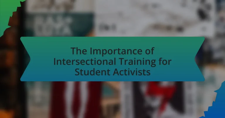 The Importance of Intersectional Training for Student Activists