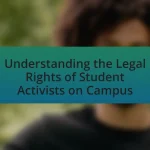 Understanding the Legal Rights of Student Activists on Campus